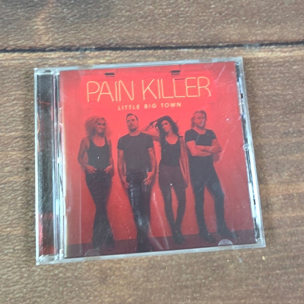 Little Big Town Pain Killer CD Adult One Size Red Good 2014 Country Music Album